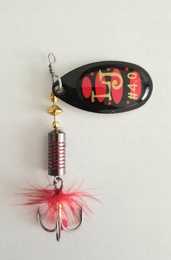 Lucky John Bonnie Blade Spinner Maat 5/13,4g Kleur 009 van Lucky John