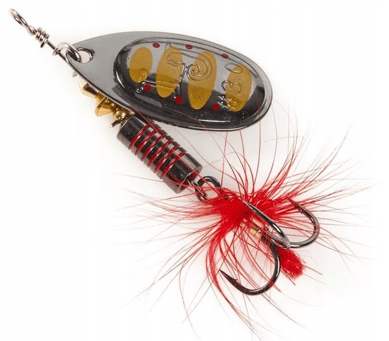 Lucky John Bonnie Blade Spinner nr. 3 - Succesvol kunstaas voor roofvissen van Merkloos