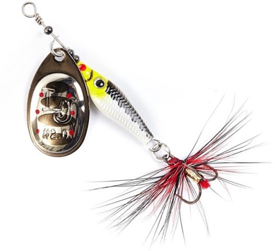 Lucky John Trian Blade Spinner #2 (9g) 004 - Spinner van Lucky John