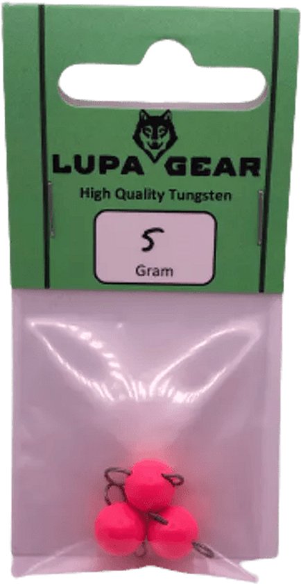 Lupa Gear Tungsten Cheburashka Fluo Pink / 12g van Lupa Gear