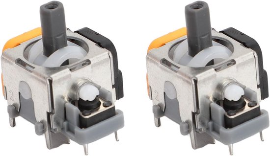 lyrlody 3D Analoge Sensor Vervanging, 2 Stuks voor Hall-effect Joystick