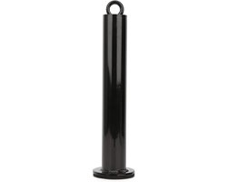 Lyrlody Barbell Ondersteuning Frame Loader Pin, Fitnessapparatuur Accessoire Barbell Ondersteuning Frame Vrijgewicht Bar Loading Pin Loader (48 x 320 mm)