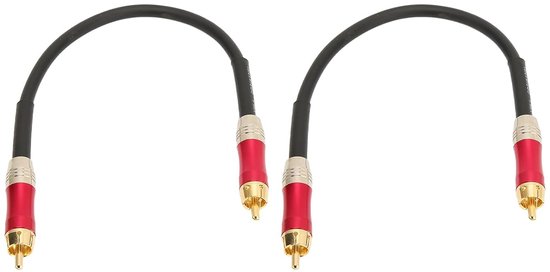 lyrlody kabel, 2-stuks Verguld Mannelijk Naar Mannelijk (#1)