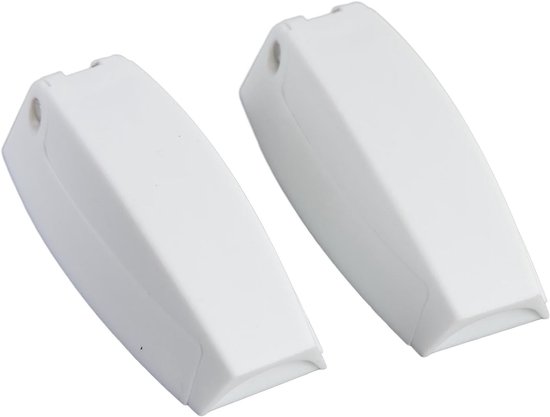 Lyrlody RV Bagagedeurvangst Nylon Veerscharnier Opslag Klink Haak 2 Stuks met Schroeven voor Boot Jacht Trailer Kast Lade Smalle Ruimte Gebruik