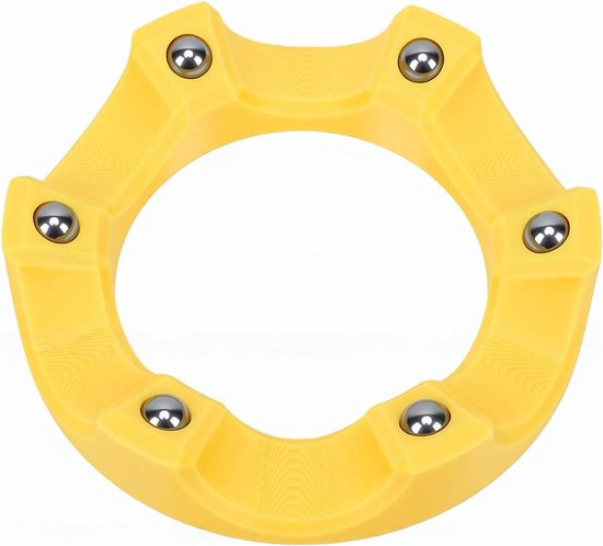 Lyrlody Universele Bowlingstandaard PLA PETG Stalen Bowling Roterende Standaard 360 Graden Roterende Houder Antislipbasis Stalen Kogellagers voor Het Reinigen Polijsten Bowlers