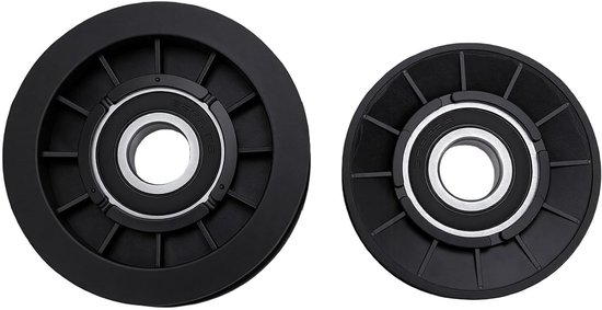 lyrlody V Aandrijfwiel Plat Pulley Kit GX20286 GX20287, Vervangt 1760097