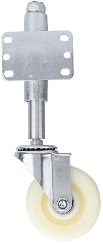Lyrlody Veerbelast Poortwiel, 4 Inch, Draagvermogen 110 Lb