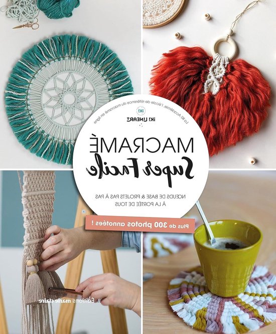 Macramé Boek - Knoopboek Handwerk - Decoratie Maken - Stap-voor-stap Projecten - 94 Paginas - Geillustreerd van Merkloos