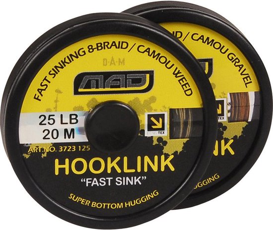 Mad Hooklink Camou Weed Fast Sinking van MAD