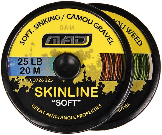 Mad Skinline soft 20m Camou Gravel 25lb van MAD