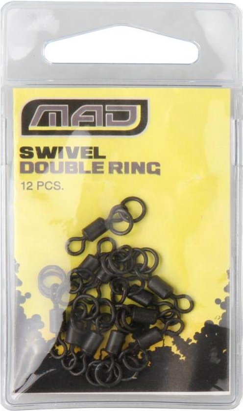 Mad Swivel Double Ring Zwart - Aanbieding van MAD