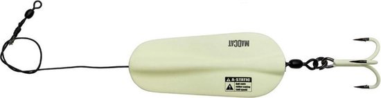Madcat A-Static Inline Spoon - Glow In The Dark - 125g - Wit van Madcat