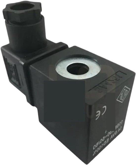 Magneetspoel - Ventielspoel - Vloeistofregeling - Groot gat - 13 mm - Zwart