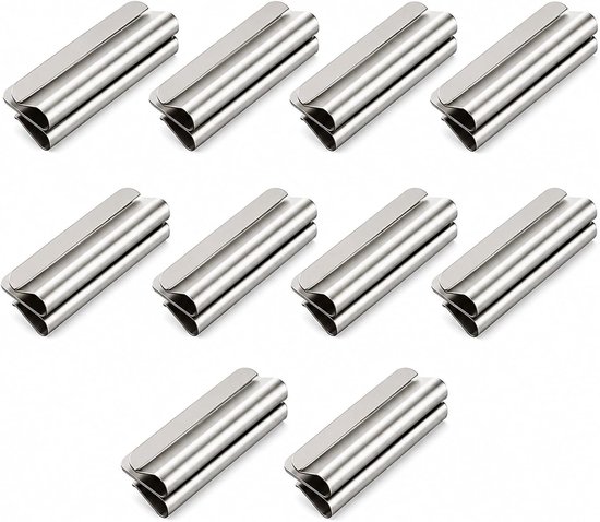 Magneten, 10 stuks Magnetische Gordijnclips & Gordijnophouders, Afneembare Sluiting, Zonder Boren, Privacy voor Binnen & Buiten