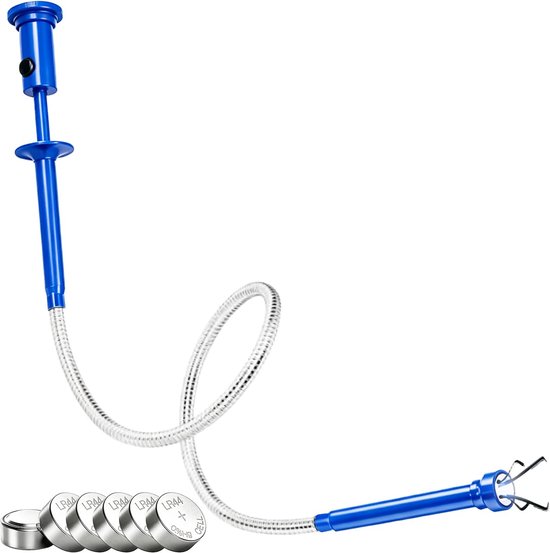 Magnetic Flexible Gripping Pliers 24 in, Magnetic Gripping Tool, Flexible Hose Handle, Sweeping Rod with Four - ShopVlot
