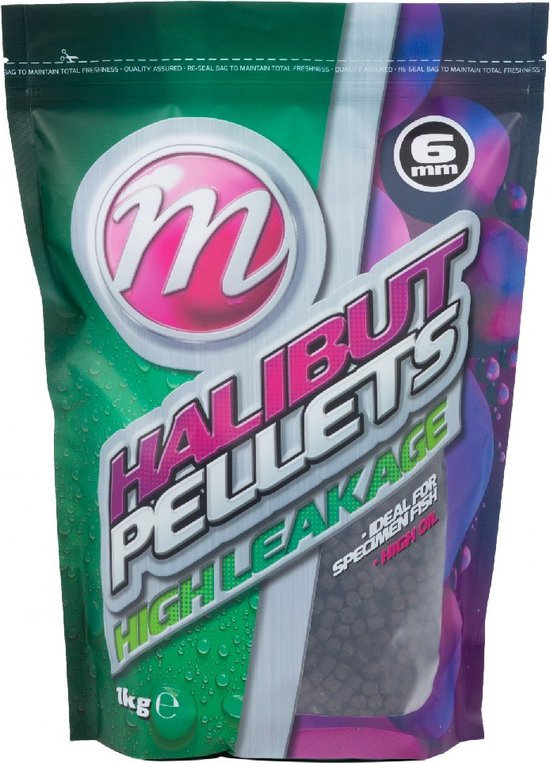 Mainline Active Halibut Pellets | 1kg 6mm