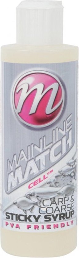 Mainline - Carp & Coarse - Sticky Syrups - Cell - 250ml - Wit van Mainline