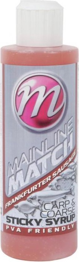 Mainline Carp & Coarse - Sticky Syrups  - Frankfurter Sausage - 250ml - Bruin