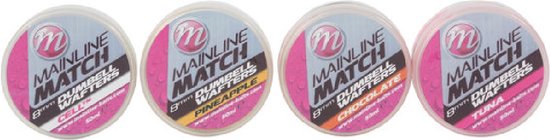 Mainline Match Dumbell Wafters 8mm Orange Chocolate