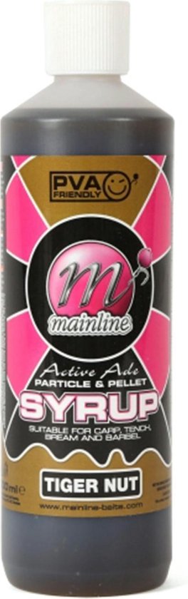 Mainline - Particle and Pellet Syrup | Tiger Nut | 500ml - Zwart