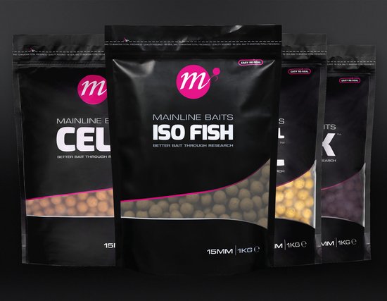 Mainline Shelf Life Boilies ISO Fish 20mm 1kg