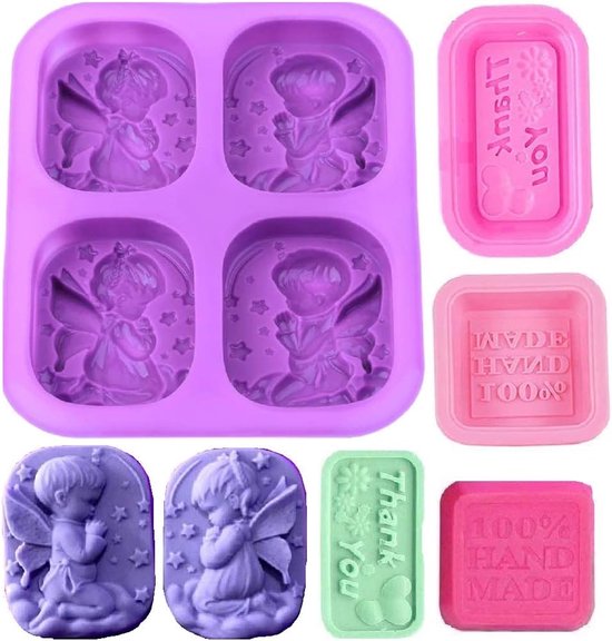 Maken schimmel siliconen zeep schimmel voedsel kwaliteit zeep maken benodigdheden voor DIY zelfgemaakte ambacht, cupcake, brownies, muffins, pudding