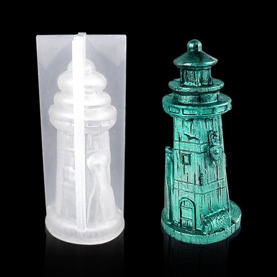 Mallen Candle Resin Mold Kaarsen Siliconen Mal Zeep Epoxy Schimmel voor DIY Aromatherapie Taartdecoratie (B)