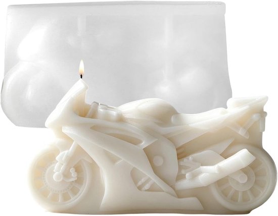 Mallen Realistische 3D Motorfiets met Makkelijke