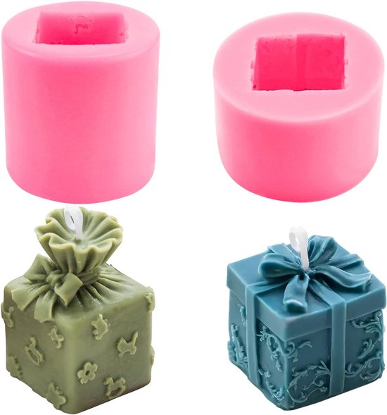 Mallen Silicone Candle Moulds DIY Siliconen Kaars Mal voor Kaars Chocolade Zeep Hars