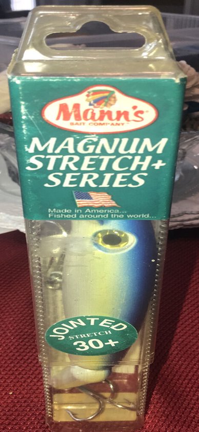 Mann's Heavy Duty Stretch 30+ Jointed 8 Inch 6 Oz Spanish Sardine Lure van Mann's