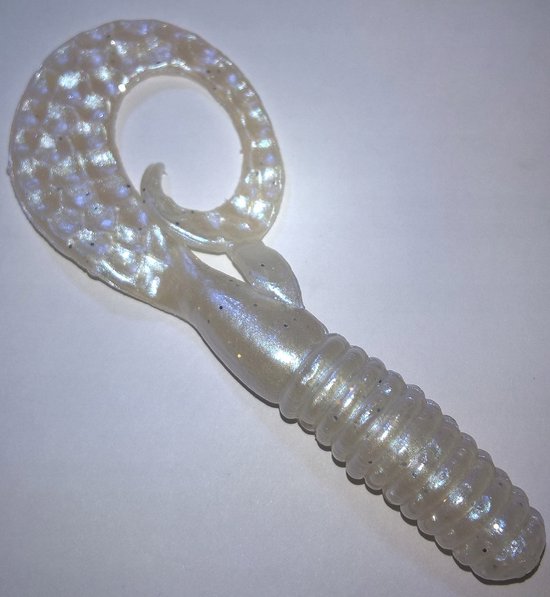 Mann's Twister 80 mm garde - Parel met glitters van Merkloos