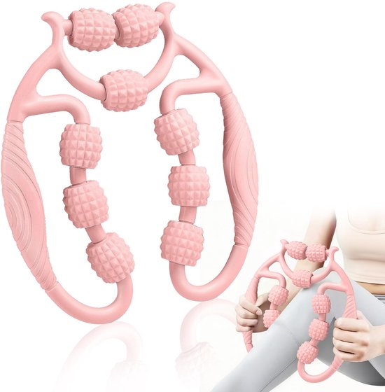 Massageroller voor benen, spiertherapie-massagestaaf, anti-cellulitis massageapparaat en lymfedrainage, cellulitis roller, massageapparaat massageroller voor benen, dijen