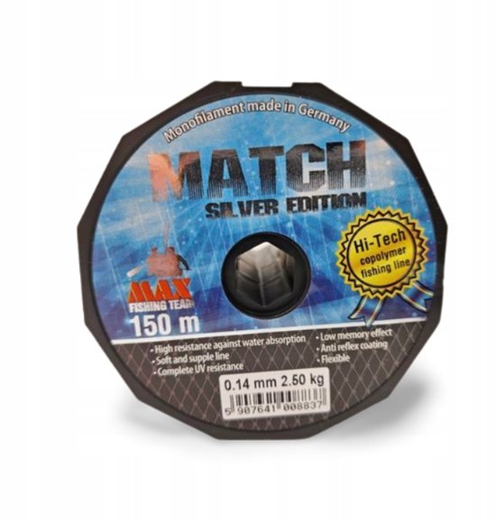 Match Visdraad MAX 0,18mm/150m - Duurzaam en Betaalbaar van Merkloos
