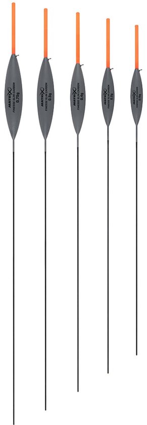 Matrix Finesse Slim Carbon Pole Float – Fijne Winterdobber voor F1’s en Witvis - Maat : 0.30g