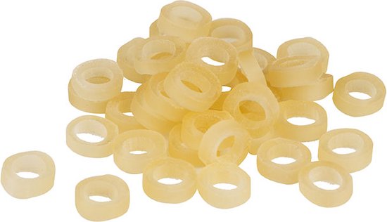 Matrix Latex Bait Bands (100 pcs) - Maat : Medium van Matrix