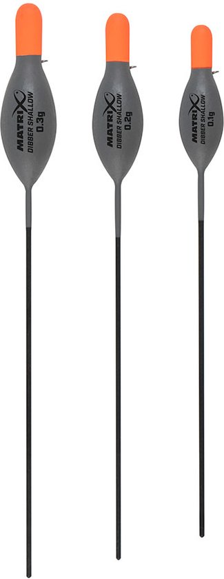 Matrix Shallow Dibber Pole Float - Maat : 0.30g van Matrix