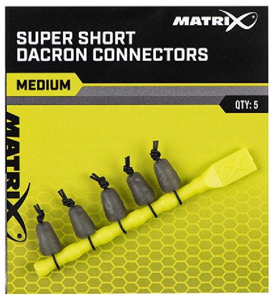 Matrix Super Short Dacron Connector (5 pcs) - Maat : Medium