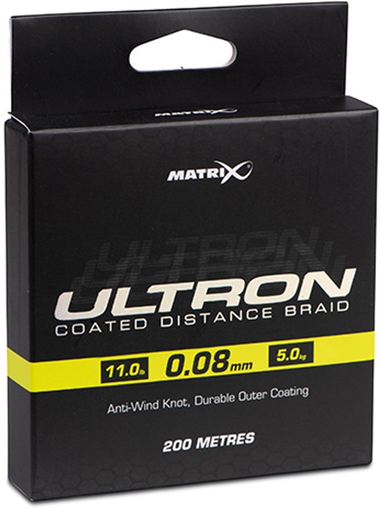 Matrix - Ultron Coated Distance Braid 200m - Matrix van Matrix