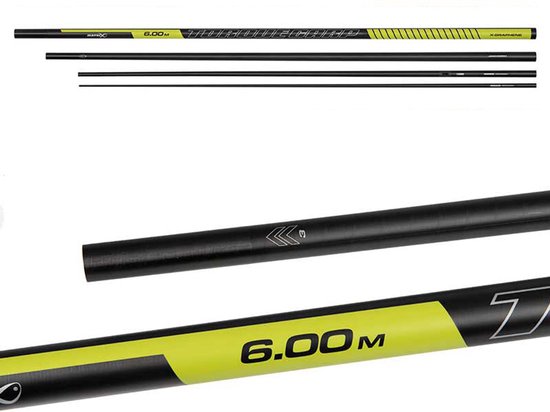 Matrix - Vaste hengel Torque Carp Power Pole / 6.00m - Matrix van Merkloos
