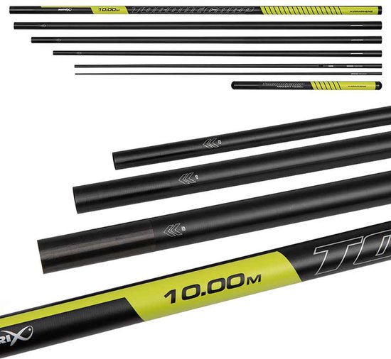 Matrix - Vaste hengel Torque Carp Power Pole Package / 10.00m - Matrix van Merkloos