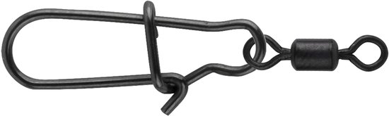 Matte Black Easy Snap + Rolling Swivel SPRO