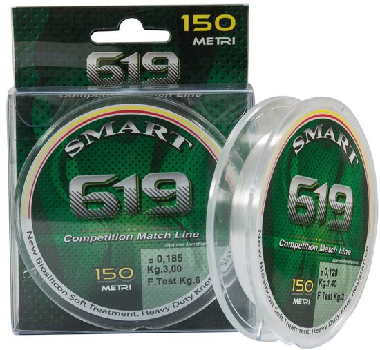 Maver 619 Competition Line 500 M Monofilament Transparant 0.128 mm