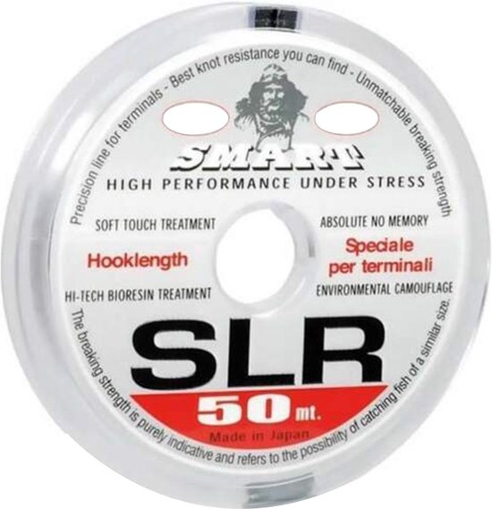 Maver Monofilament SLR - 50m - 0.07mm - Transparant van Maver