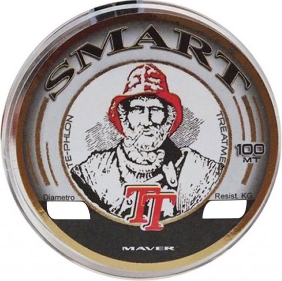 Maver Monofilo Smart TT - 100m - 0.14mm - Transparant van Maver