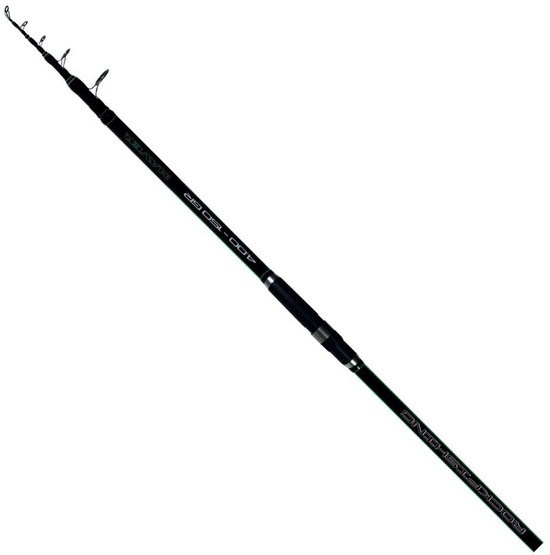 Maver Rock Fishing Telescopische Surfcasting Hengel Zilver 4.00 m / 150 g van Merkloos