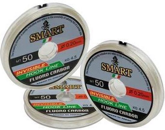 Maver Smart Fluorocarbon 0.18 mm 50 meter van Maver