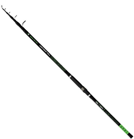 Maver Spider Telescopische Surfcasting Hengel Zilver 4.20 m / 150 g