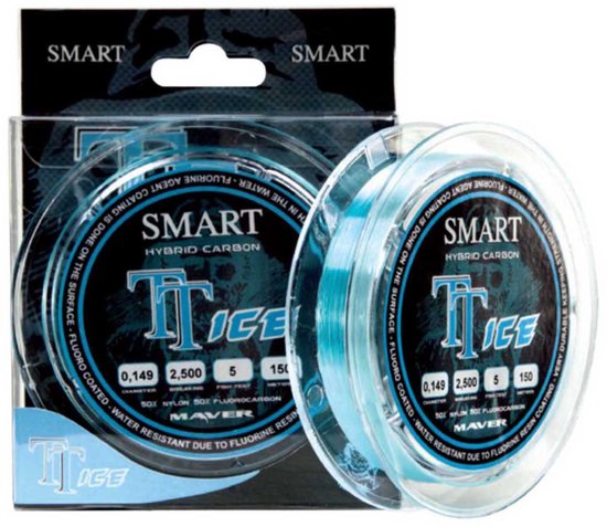 Maver Tt Ice 1000 M Monofilament Transparant 0.320 mm van Maver
