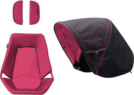 Maxi-Cosi Streety Plus mix and match accessory pack Hot Pink van Maxi-Cosi