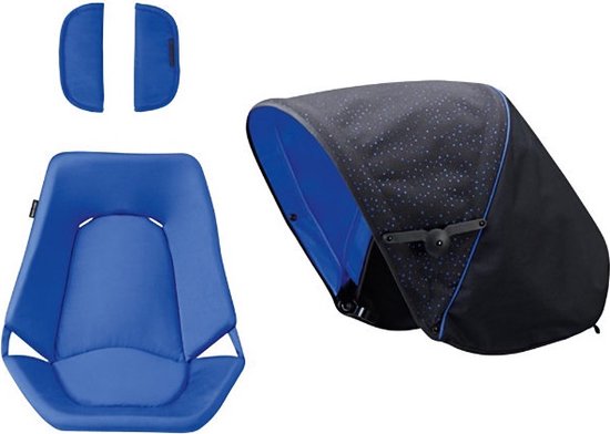Maxi-Cosi Streety Plus mix and match accessory pack Rich Blue van Maxi-Cosi